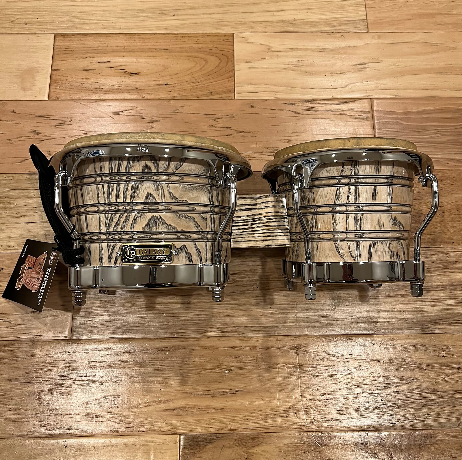 Bongós de firma LP Latin Percussion LP793X-C Galaxy Giovanni